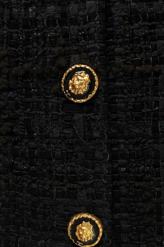 Chanel P71146v62492 Métiers D'art Tweed Jacket Women 34