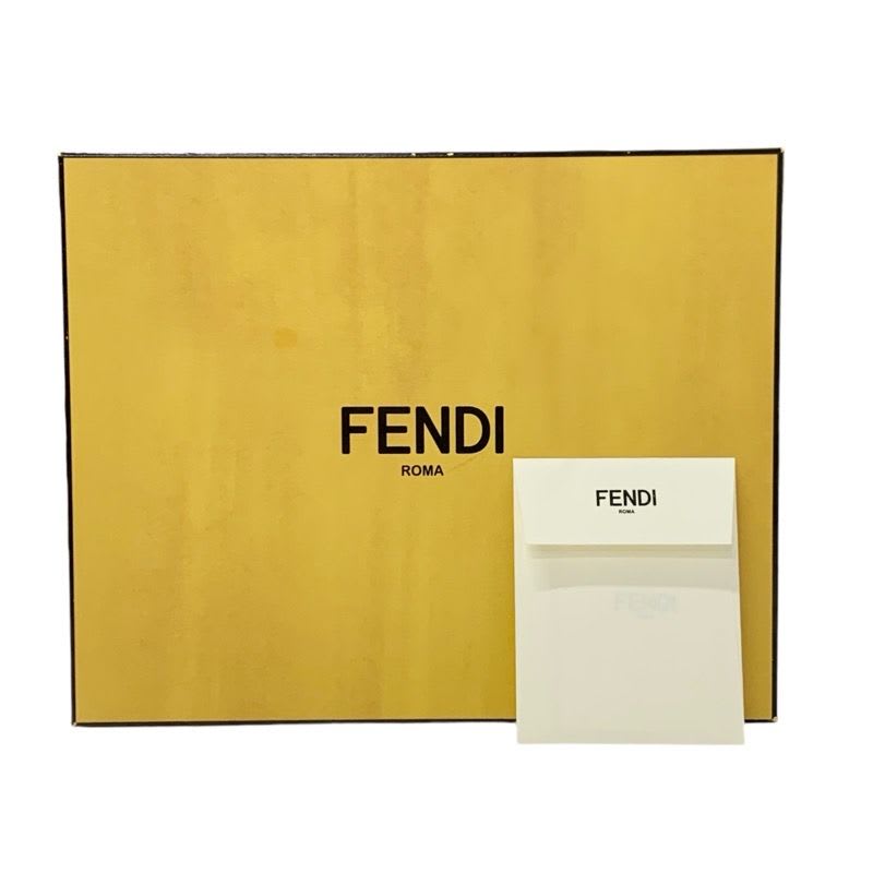 Fendi First Sandals Shoes Leather Metallic Color Strap Metal Heel