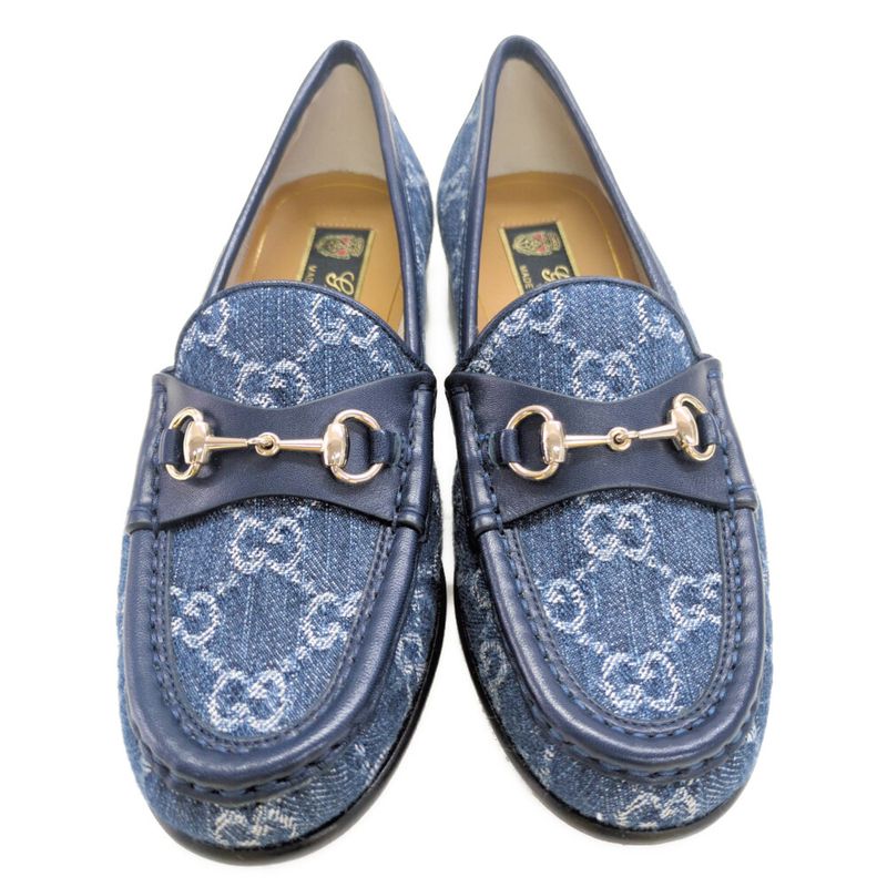 Gucci Horsebit 1953 Loafer Shoes / 815526 / 36 / Blue / Next Day Delivery