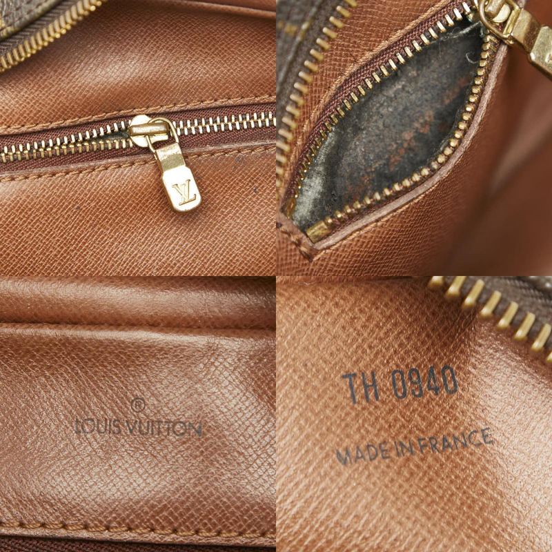 Louis Vuitton Monogram Nile Crossbody Shoulder Bag M45244 Brown PVC Leather