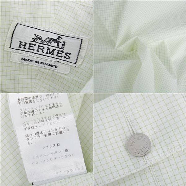 Hermes Shirt Long Sleeve Long Sleeve Check Serie Botta