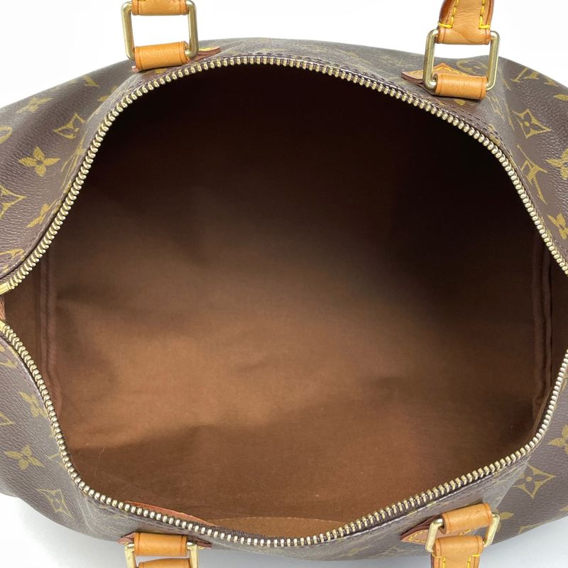 Louis Vuitton Speedy 35 Boston Bag Handbag Monogram Brown M41524 Women