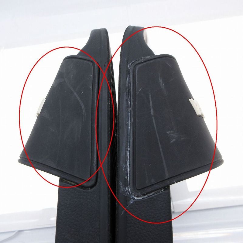 Balenciaga Shower Sandals Logo Slide Bee Sandals Size 27.5cm (10.83in) Black