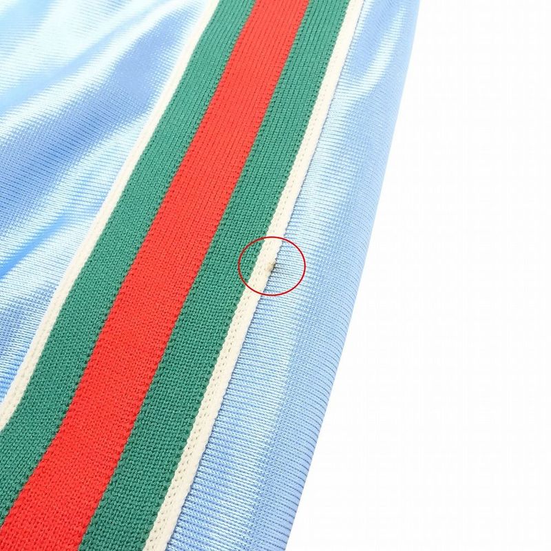 Gucci 653372 Xjde6 Armline Front Anorak Blouson Jacket Outerwear Blue Size XS