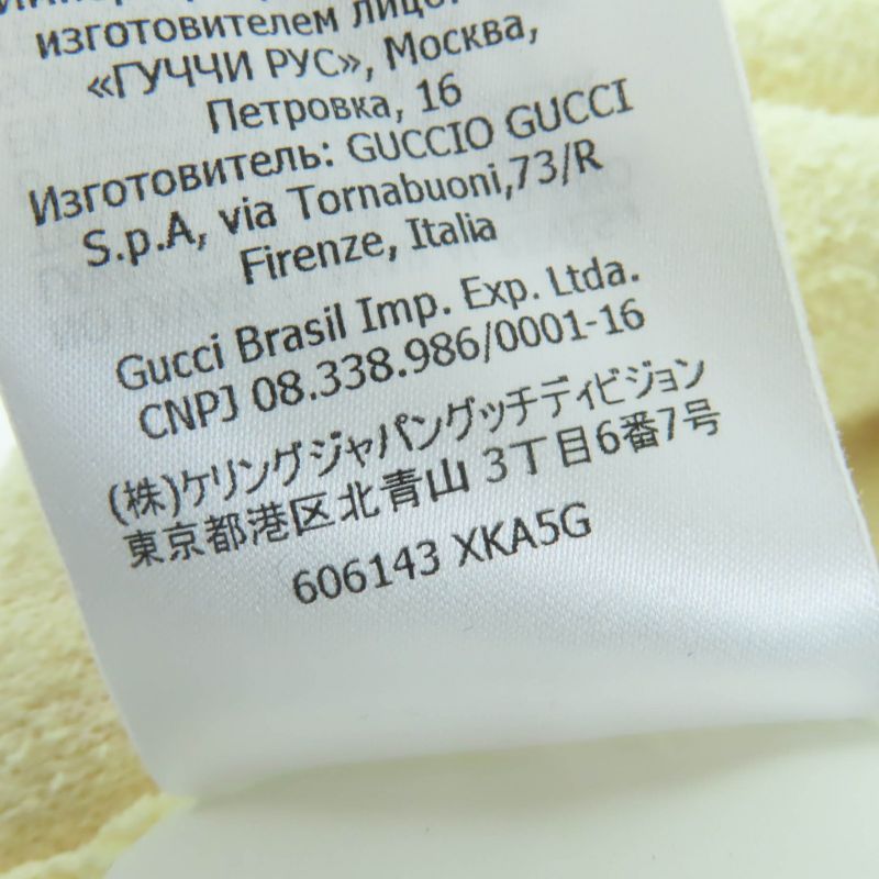 Gucci×disney 606143 Mickey Mouse Pile Dress Beige XS Genuine