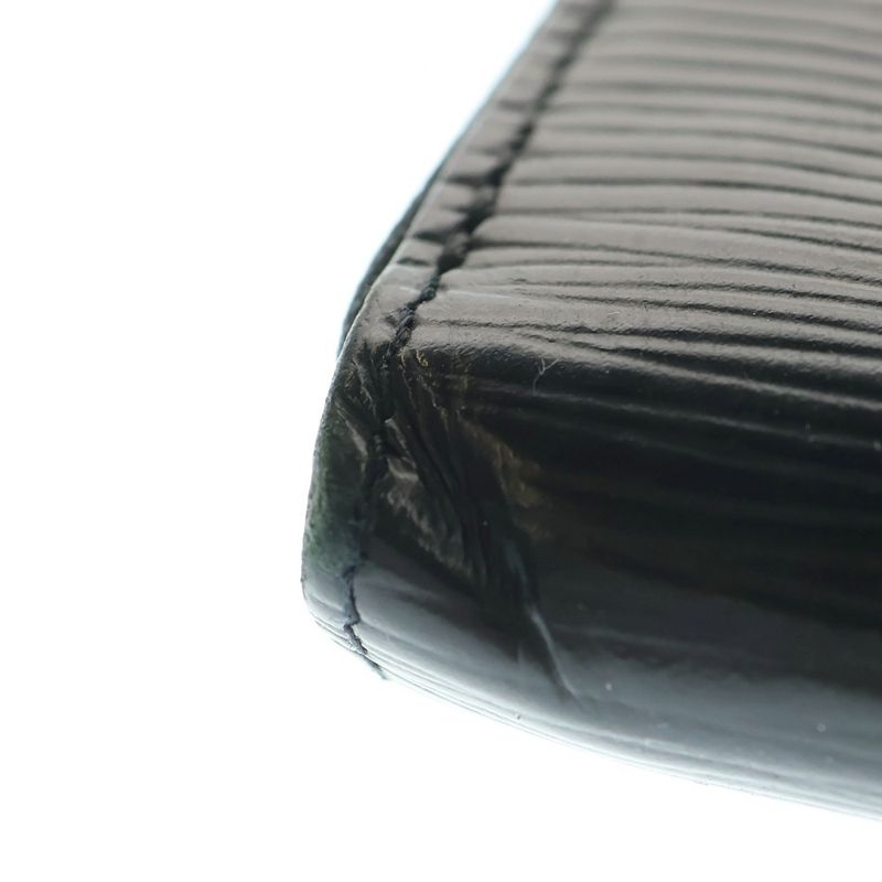 Louis Vuitton Epi Leather Zippy Coin Purse Black M60152/th1088