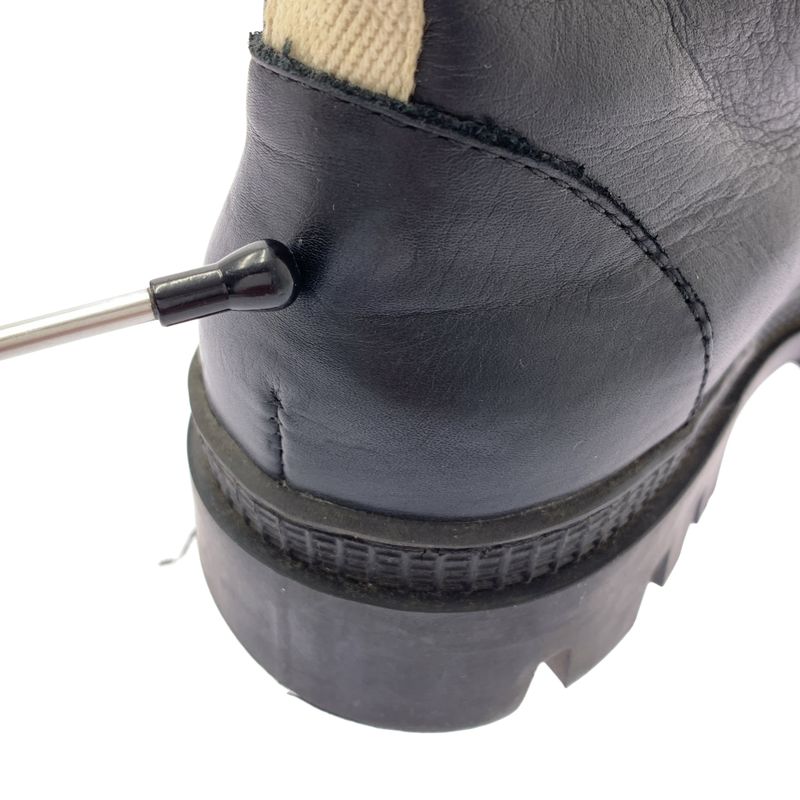 Loewe Lace-up Combat Boots - 39 - Black - Women's