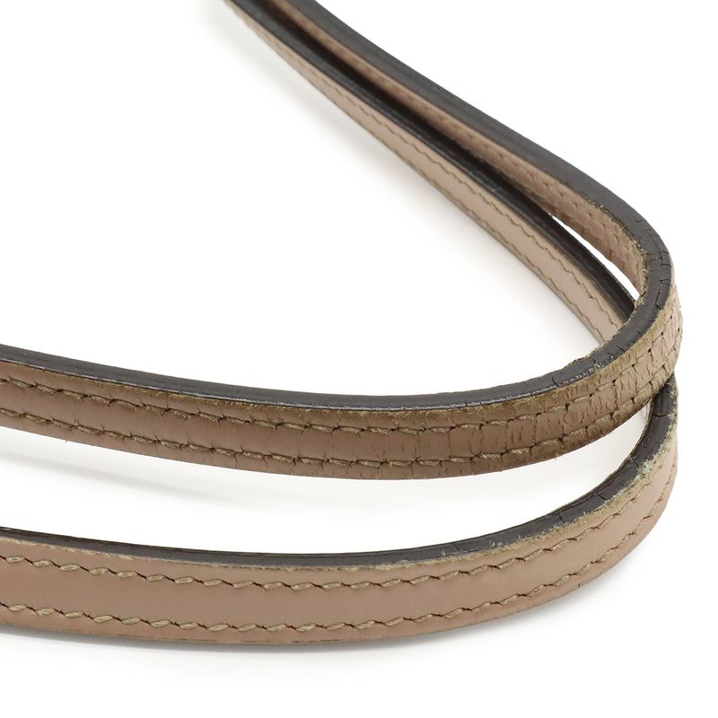 Gucci GG Supreme Reversible Tote Bag Shoulder Tote PVC Leather Khaki Beige