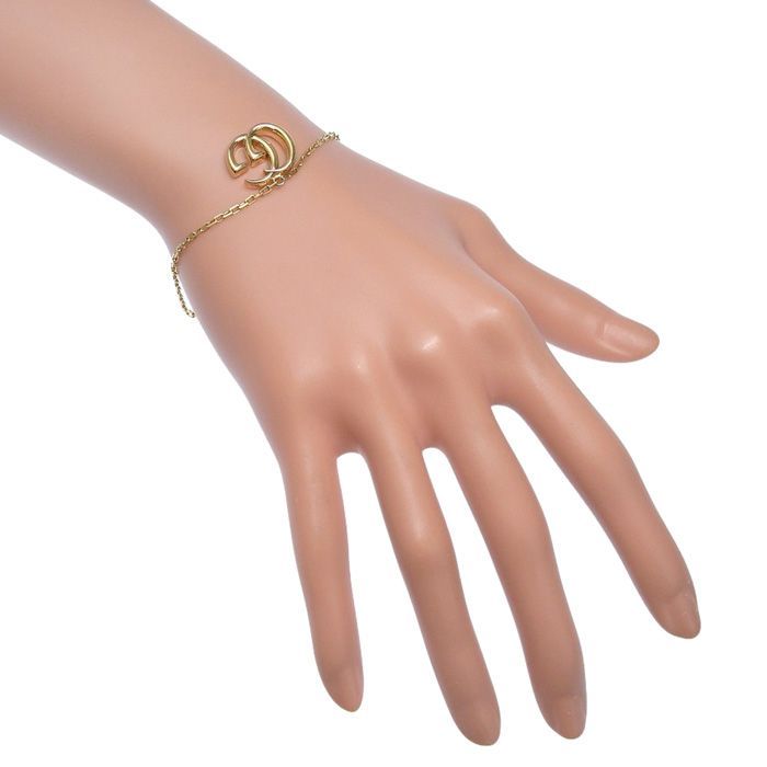 Gucci GG Marmont Bracelet 18K Yellow Gold 750 Yellow Gold 17cm (6.69in) With