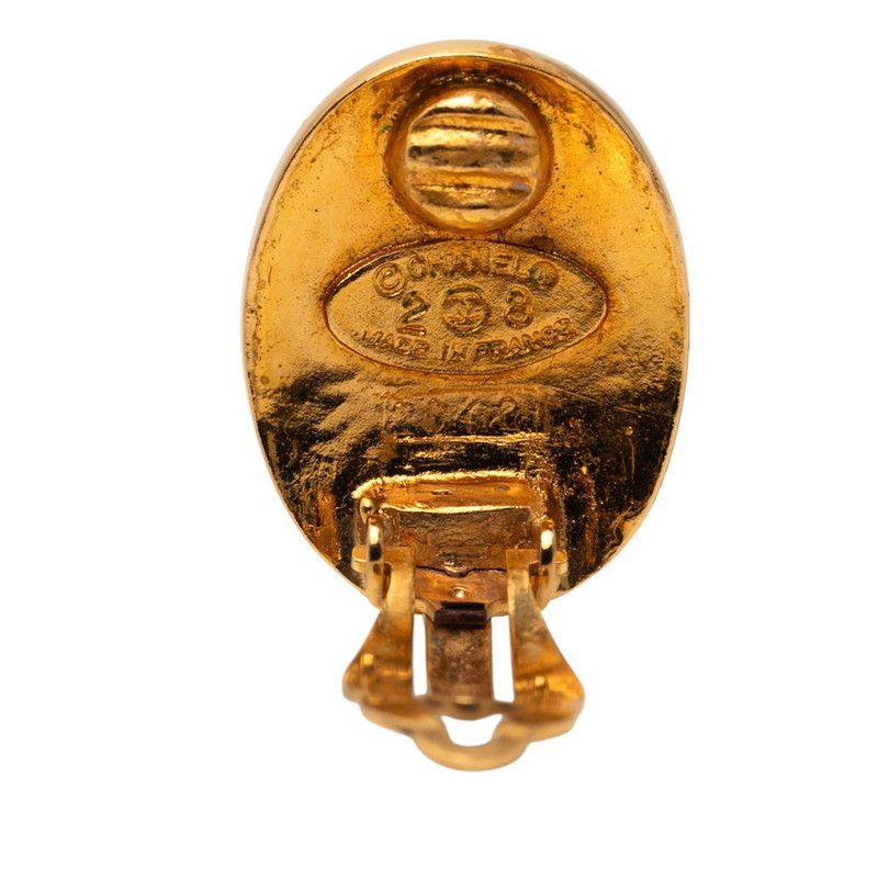 Chanel Vintage Coco Mark Gold Plated Ladies Chanel