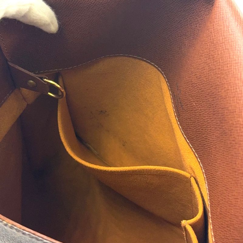 Louis Vuitton Musette Monogram Leather × PVC Brown Shoulder Bag Gold M51256