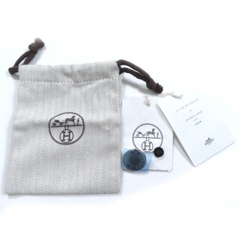 Hermes 23SS 3e1211d0 Deerskin Silver Hardware Lined With Full Logo Serie