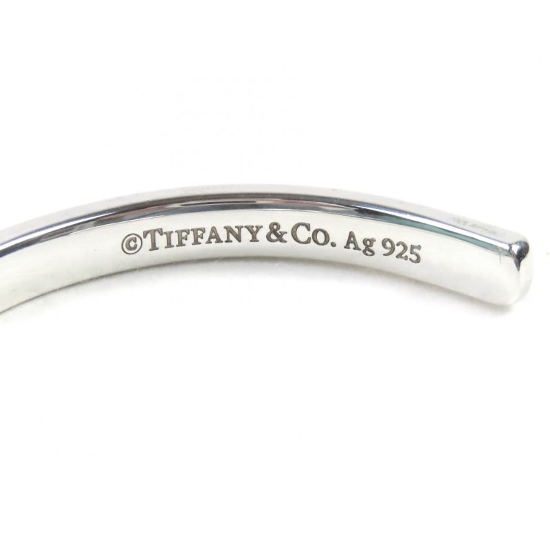Tiffany & Co Tiffany & Co 1837 Ag925 Star Ring Silver Narrow Cuff Bracelet