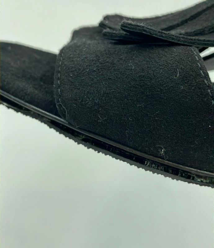 Prada Suede Sandals Women's SIZE 35 1/2 (S) Prada