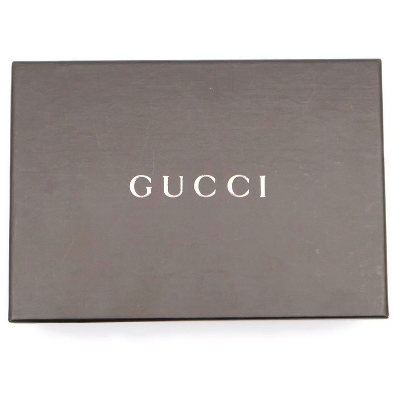 Gucci GG Canvas Cigarette Case Black 115249