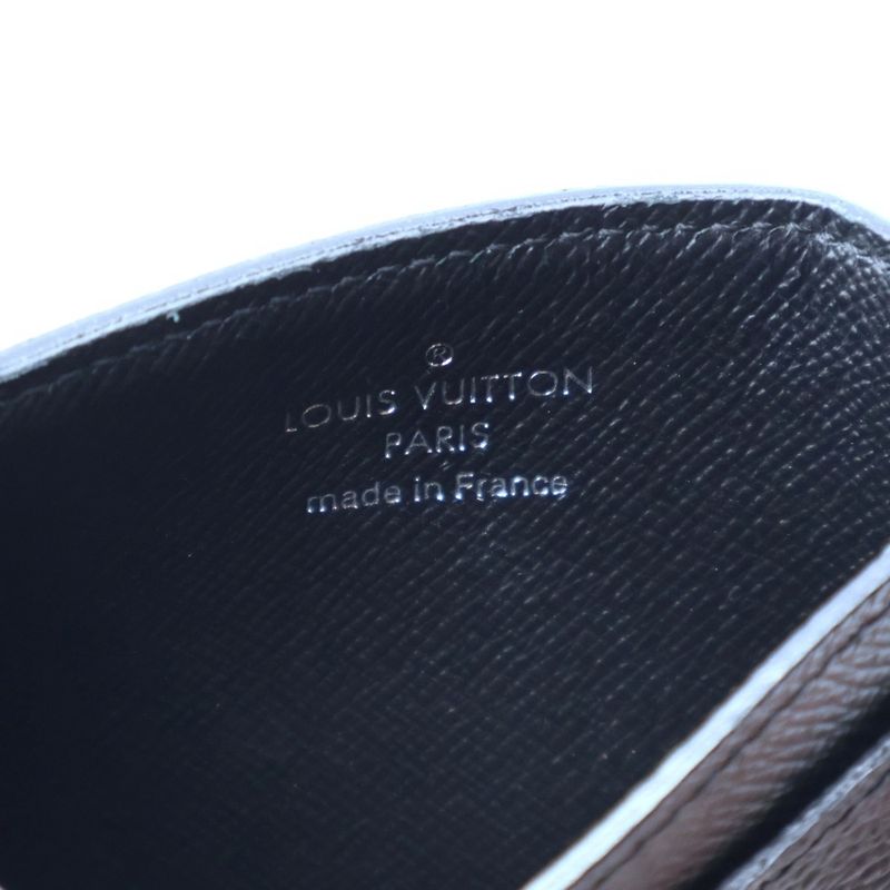 Louis Vuitton Neo Porte Cult Damier Graphite Card Case Black N62666 Th2078