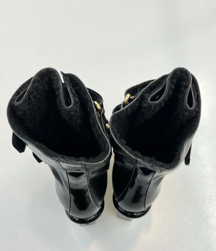 Louis Vuitton Wedge Boots Women's SIZE 34 (XS) Louis Vuitton