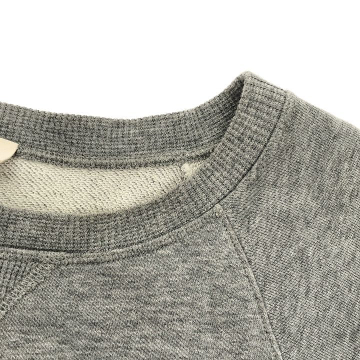 Celine ①③ 20SS Eddie Period College Logo Sweatshirt Women's Gray M