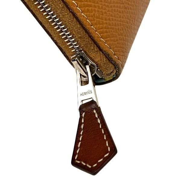 Hermes Azap Long Silk Inn DB Engraved Long Wallet Unisex