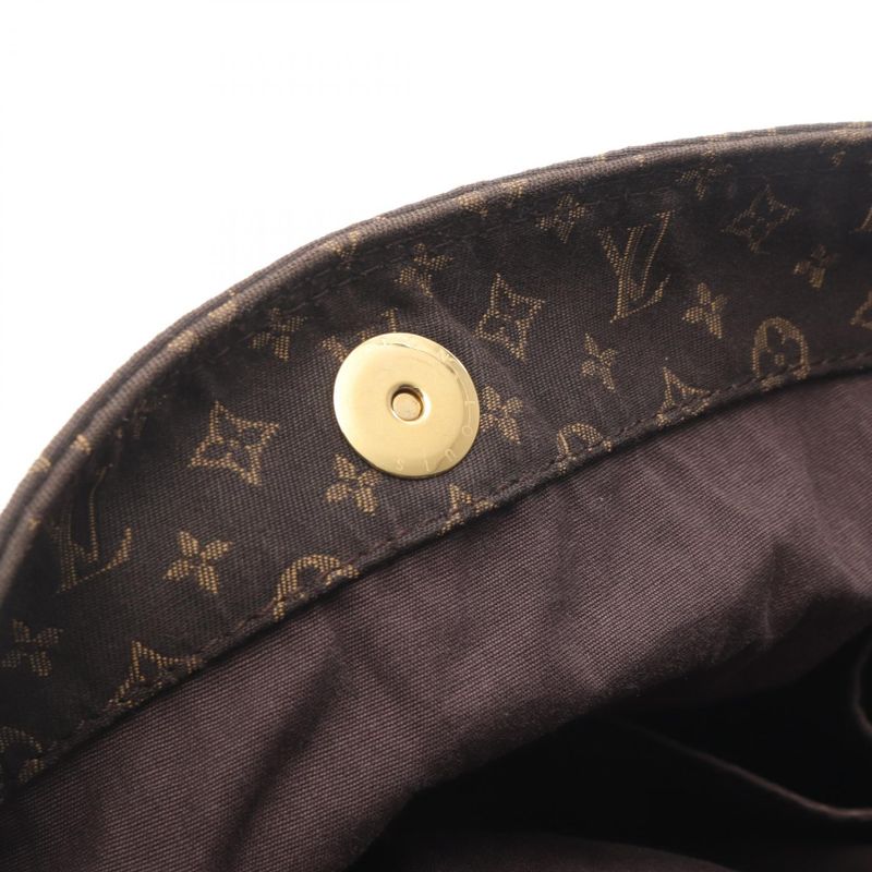 Louis Vuitton Shoulder Bag Romance M56699 Fusan Canvas Leather Romance Women