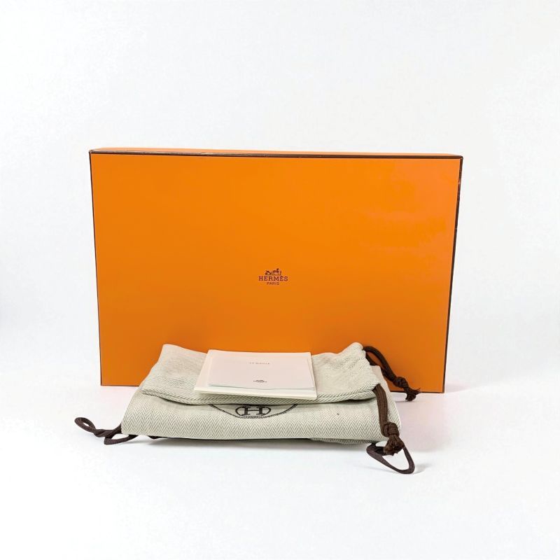 Hermes Deep Sneakers Shoes Knit Leather Black White H Logo