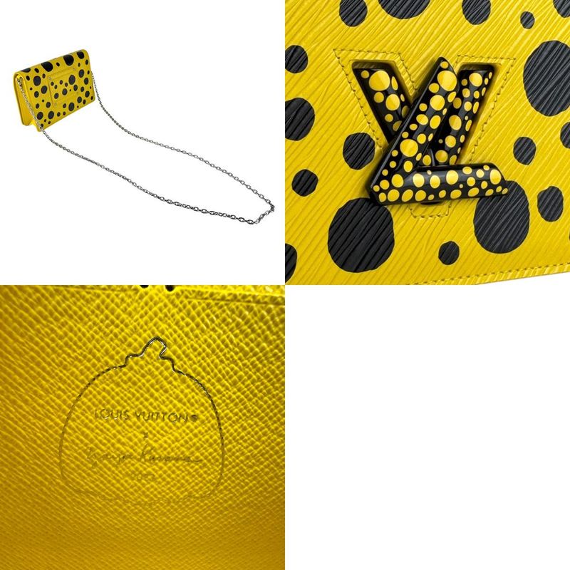 Louis Vuitton Chain Wallet Lv×yk Portefeuille Twisted Belt Chain Wallet M81987