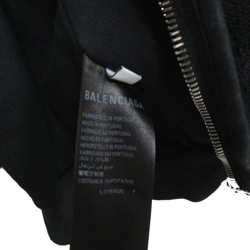 Balenciaga 24SS Inside OUT Zip-up Hoodie 790378 Inside Out Zip-up Hoodie Logo