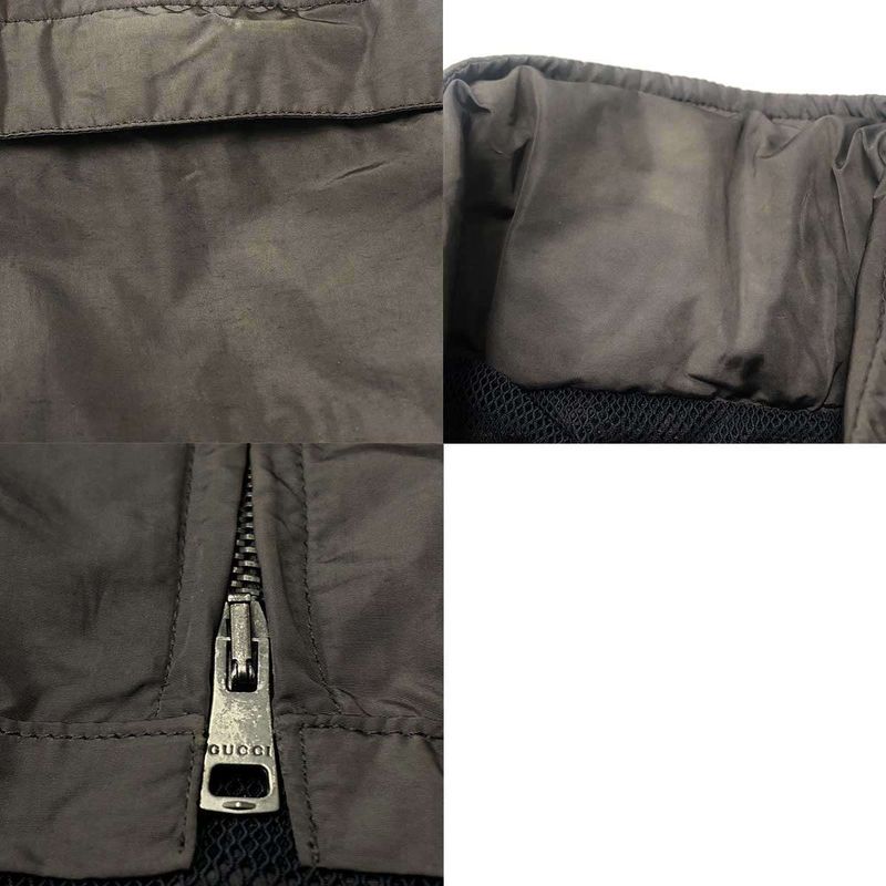 Gucci Nylon Jacket Brown 44