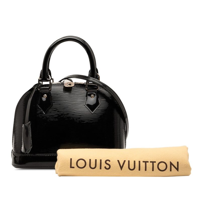 Louis Vuitton Epi Electric Alma BB Handbag Shoulder Bag 2WAY M4031n Noir Black