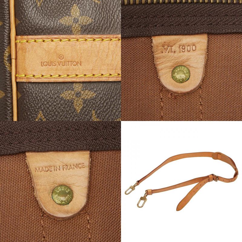 Louis Vuitton Monogram Keepall Bandoliere 45 Boston Bag Handbag Shoulder Bag