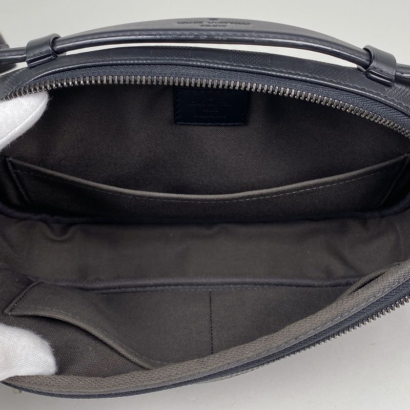 Louis Vuitton Ambler Waist Bag Handbag Body Bag Damier Infini Onyx (black)