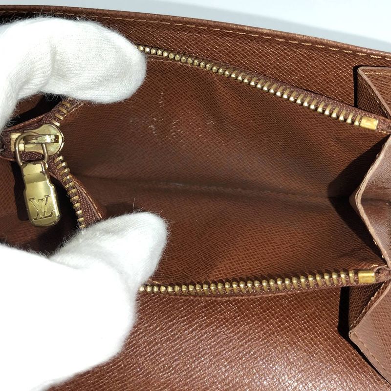 Louis Vuitton Bifold Wallet Portmonnais Zip Monogram M61735