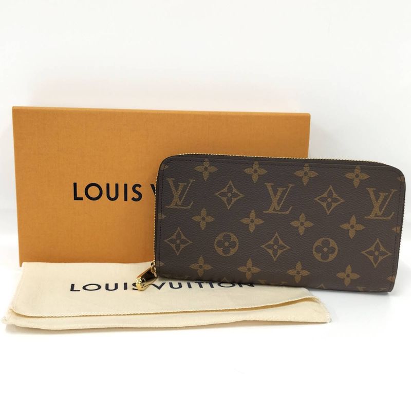Louis Vuitton Zippy Wallet Round Zipper Long Wallet Monogram M42616