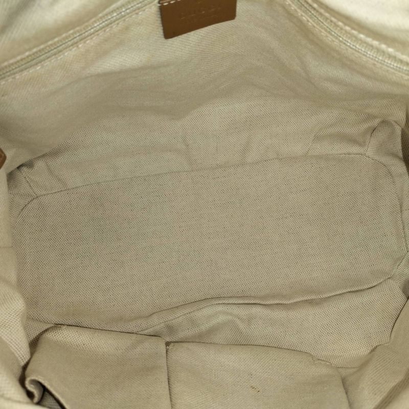 Gucci Sookie 2WAY Handbag Diamante Canvas Leather Brown 247902