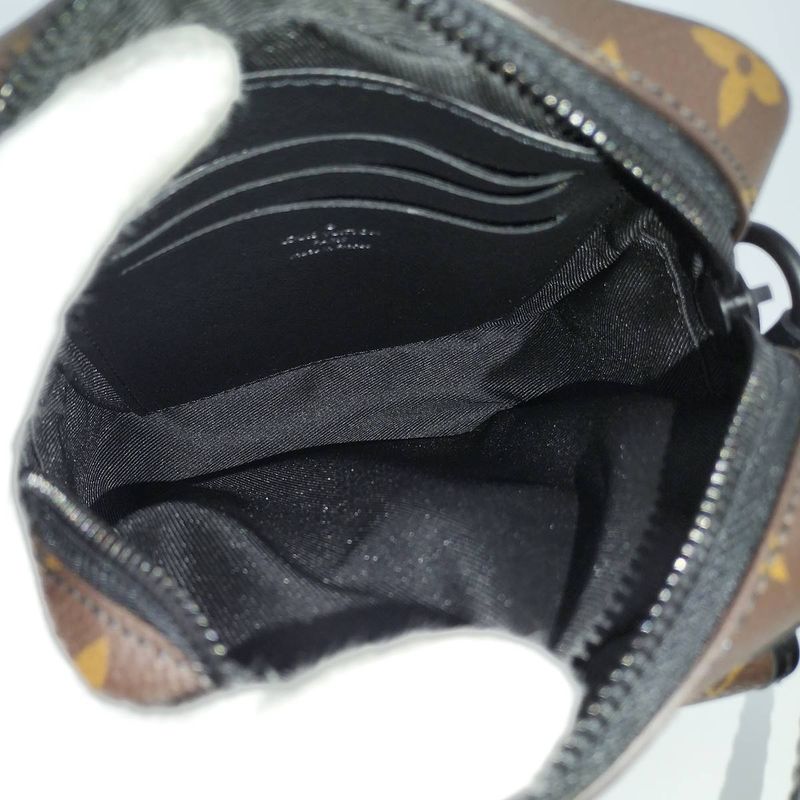Louis Vuitton Christopher Wearable Wallet Shoulder Bag Monogram Macassar Brown
