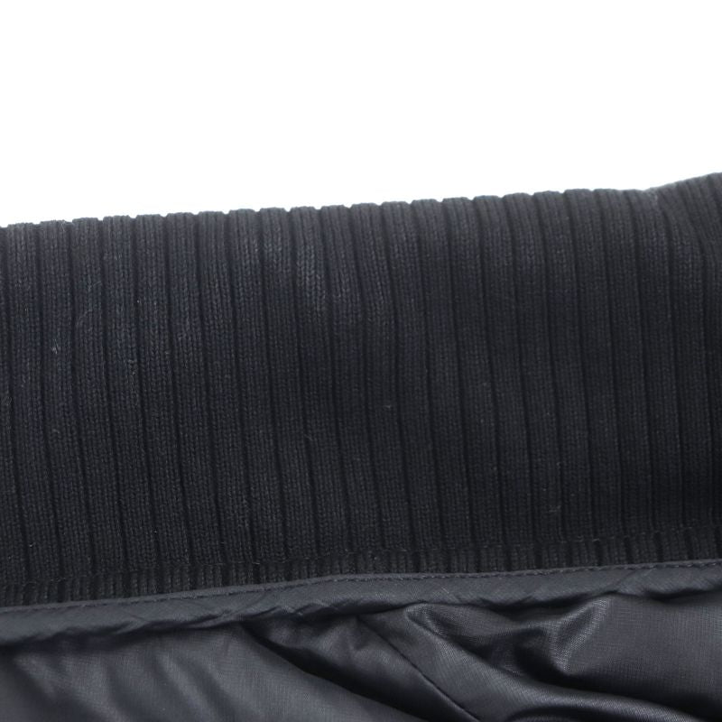 Louis Vuitton Hbg08w Covered Zip-up Gilet Vest Black With Logo Buttons In A