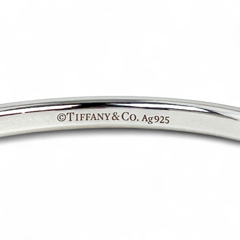 Tiffany & Co Current Makers Narrow Cuff Bangle Accessory Sv925 Silver Ladies
