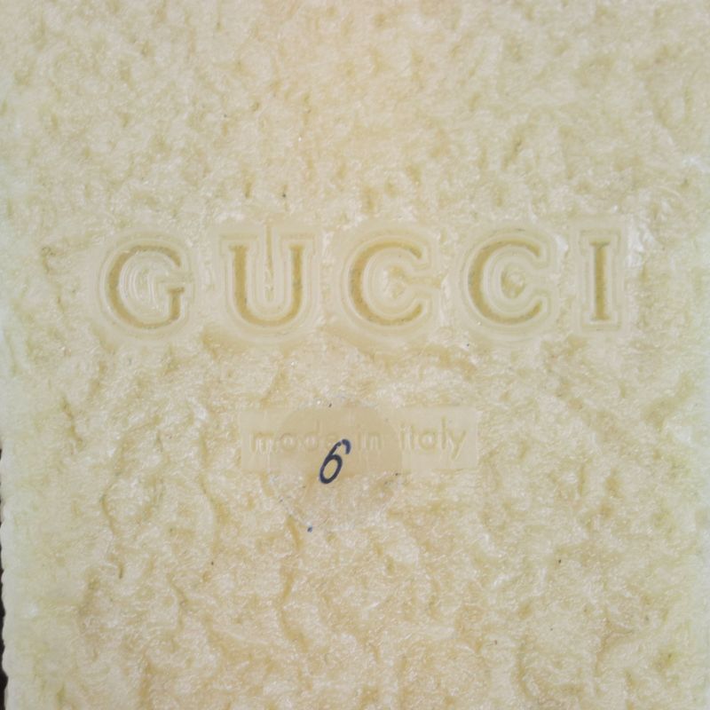 Gucci 716017 Boa Leather Horsebit Moccasin U-tip Slip-on Loafer Brown 6