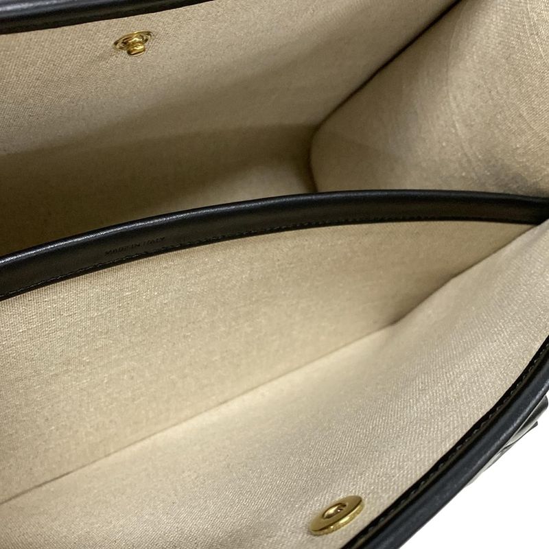 Celine Mini Horizontal Cabas Tote Ivory And Black Leather