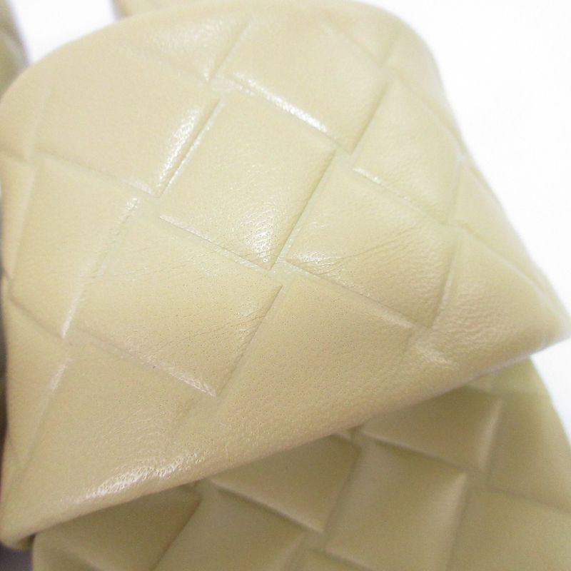 Bottega Veneta Amy Intrecciato Shape Push Mule Sandals 36 Equivalent to 23cm