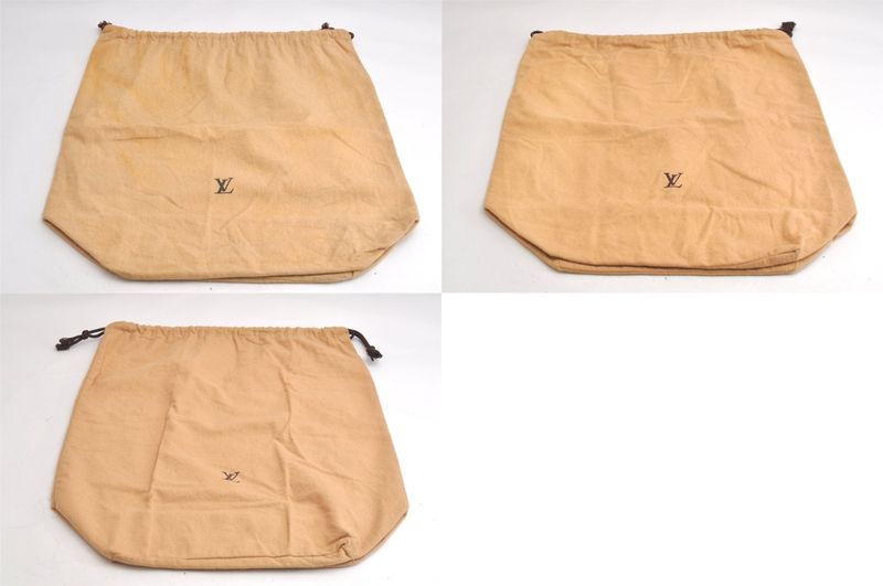 Louis Vuitton Dust Bag 10 Sets Cotton Beige 10.2 X 19.1 X 0.4 (4.02 X 7.52 X