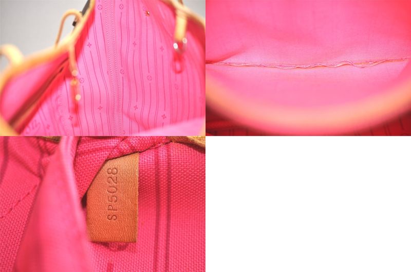 Louis Vuitton Monogram Rose Neverfull MM Tote Bag M48613 LV 4194n