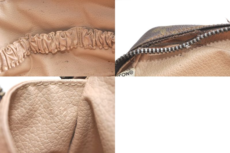 Louis Vuitton Monogram Trousse Toilette 23 Clutch Handbag M47524 LV 4253n