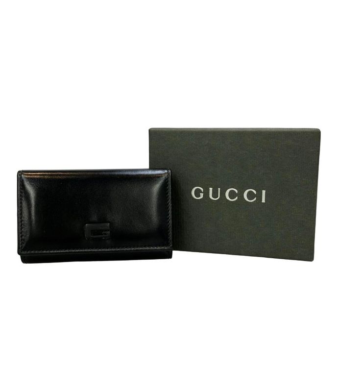 Gucci 6-Ring Key Case with Key Ring 033 0146 0857 Men's Gucci