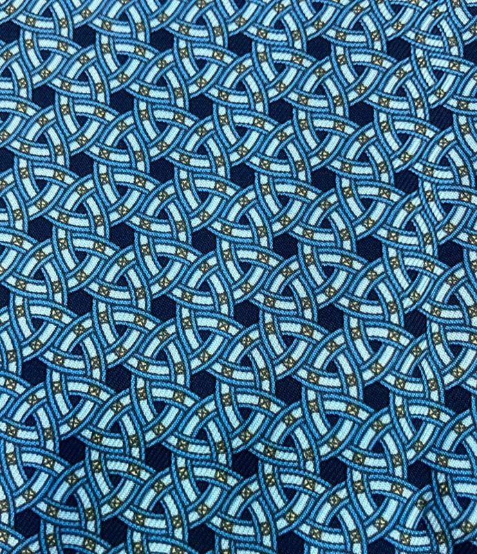 Hermes Scarf 100% Silk Petit Carré Men's Hermes