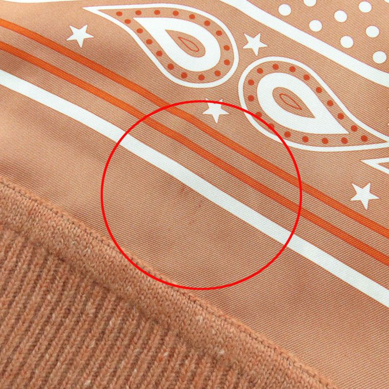 Hermes Brides De Gala Brides De Gala 100% Silk Cashmere Blend ROSE AUBE Twill