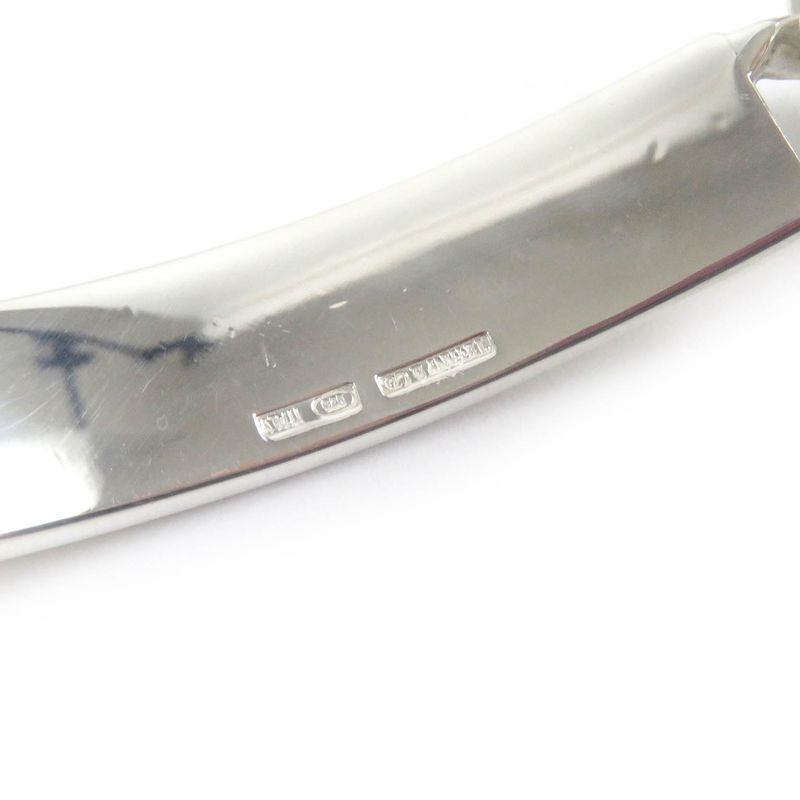 Tiffany & Co Vintage Idbracelet Kihei Chain Accessory Sv925 Silver Weight 53g