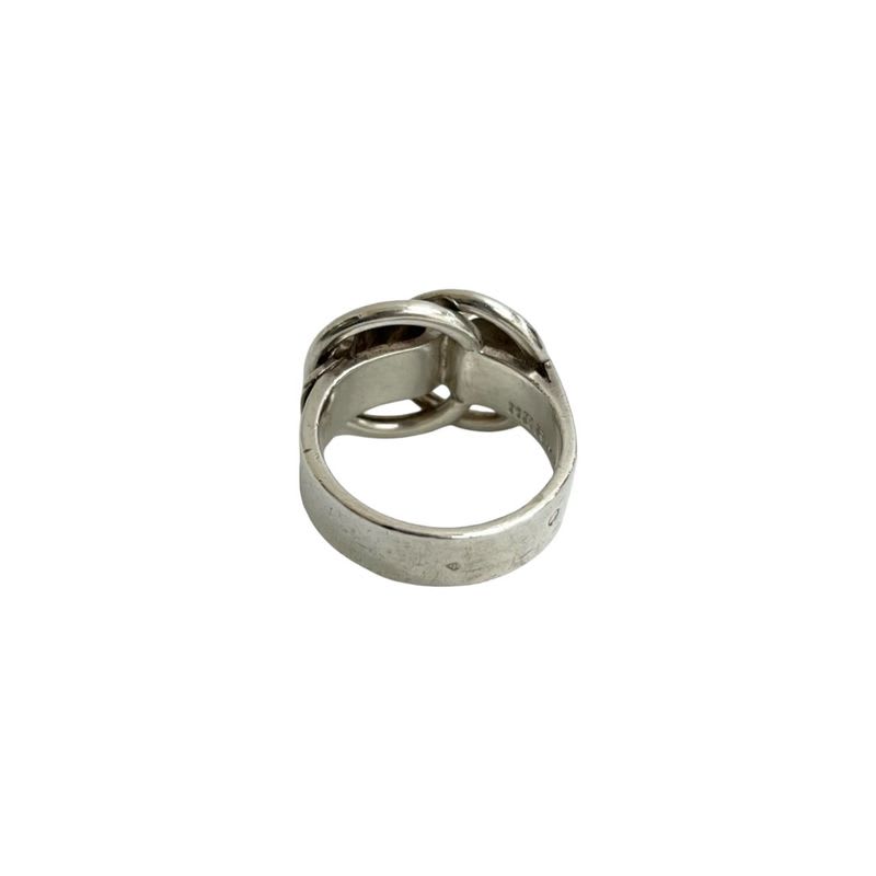 Hermes Dozano Silver 925 Ring No 8 Accessory Small Items
