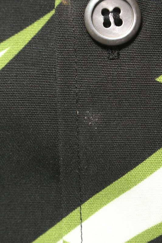 Prada Ucs341 Frankenstein Thunder Short Sleeve Shirt Men's L