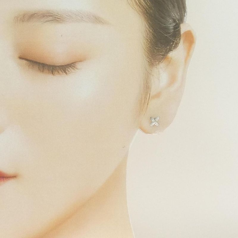 Tiffany & Co Cross Stitch Earrings